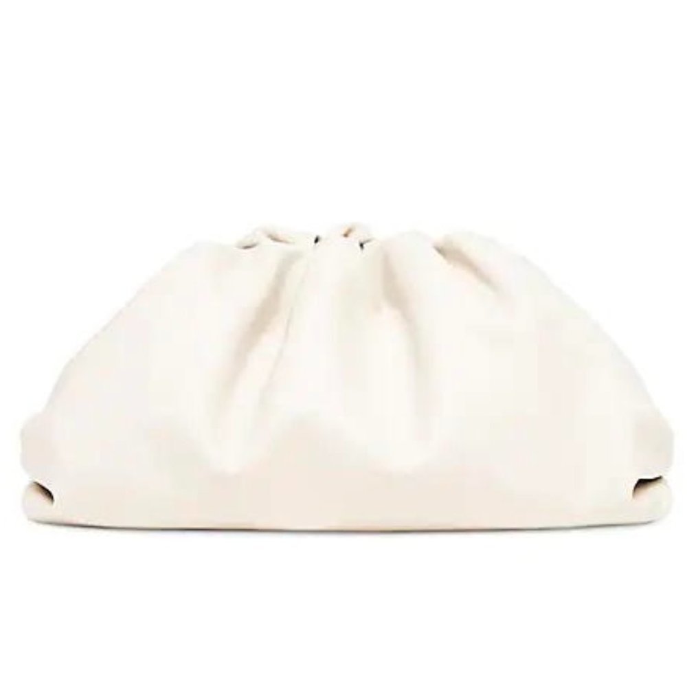 $3000 Bottega Veneta The Pouch Leather Clutch